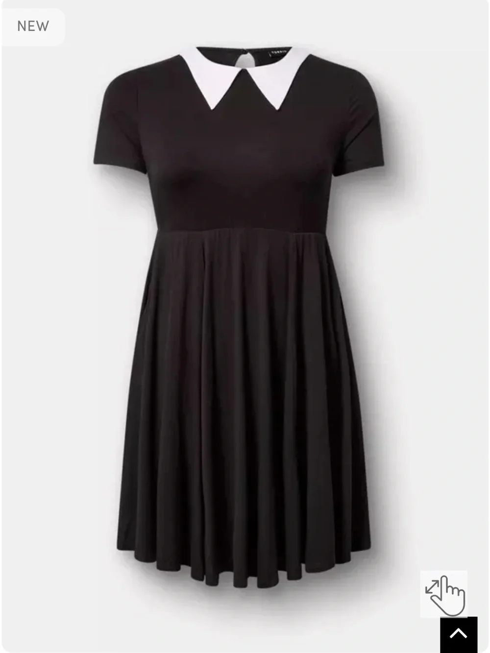 Torrid- “Goth girl collared dress”-Sz 3- NWT - Picture 3 of 6